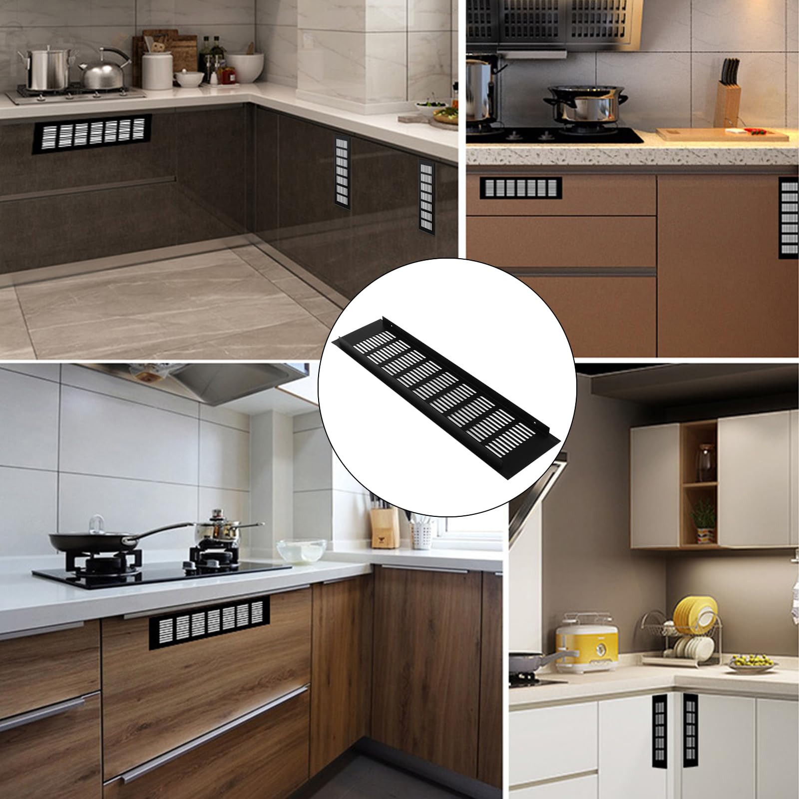 Grilles D'aération Naturelle Aluminium - Brochable 150x150 | Leroy Merlin