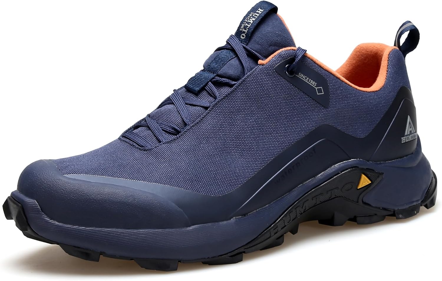 HUMTTO Men's All-Terrain Waterproof Hiking Shoes Lightweight Breathable Anti Slip Outdoor Trekking Trails Shoes