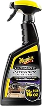 Meguiar's G16216 Ultimate Interior Detailer, Protects Interior Surfaces from Dirt and Grime, Leaves Your Surfaces Protected from UV Rays and Giving It a Lasting Finish, 15.2 Oz Spray Bottle