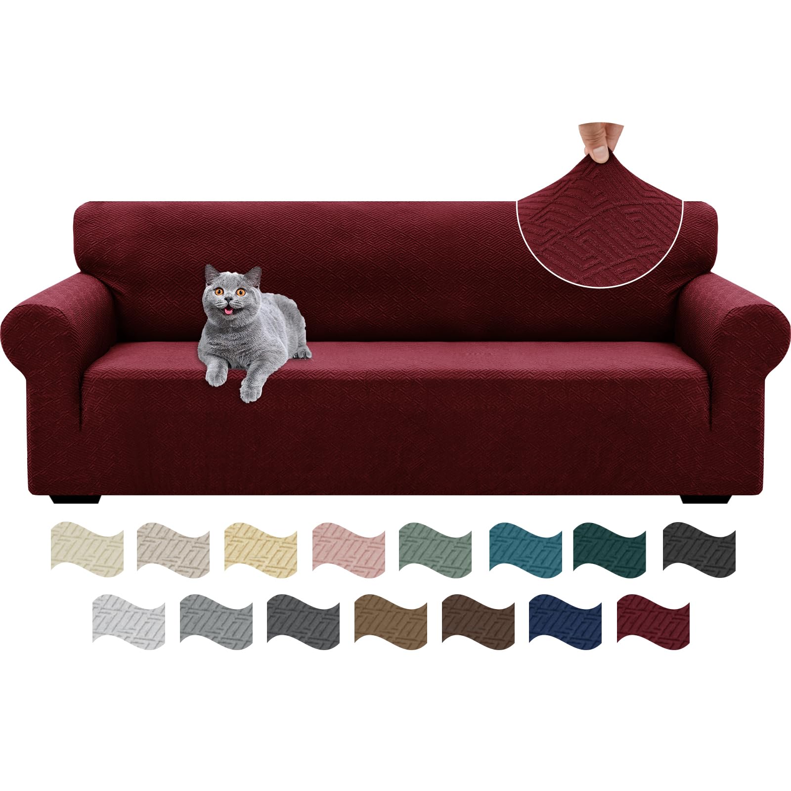 Ystyle Copridivano 2 Posti Con Braccioli, Super Elasticizzato Copri Divano, Copridivano Antigraffio Gatto, Copridivani Antiscivolo Antimacchia, Universale Sofa Cover Moderno, Grigio Chiaro Ystyle Copridivano 2 Posti Con Braccioli, Super Elasticizzato Copri Divano, Copridivano Antigraffio Gatto, Copridivani Antiscivolo Antimacchia, Universale Sofa Cover Moderno, Grigio Chiaro