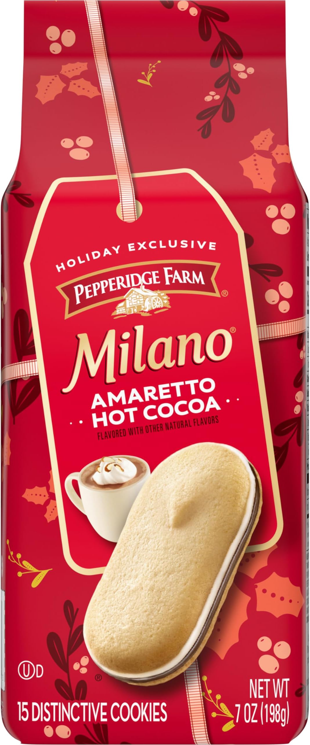 Pepperidge Farm Milano Cookies, Amaretto Hot Cocoa, 7-oz. Bag