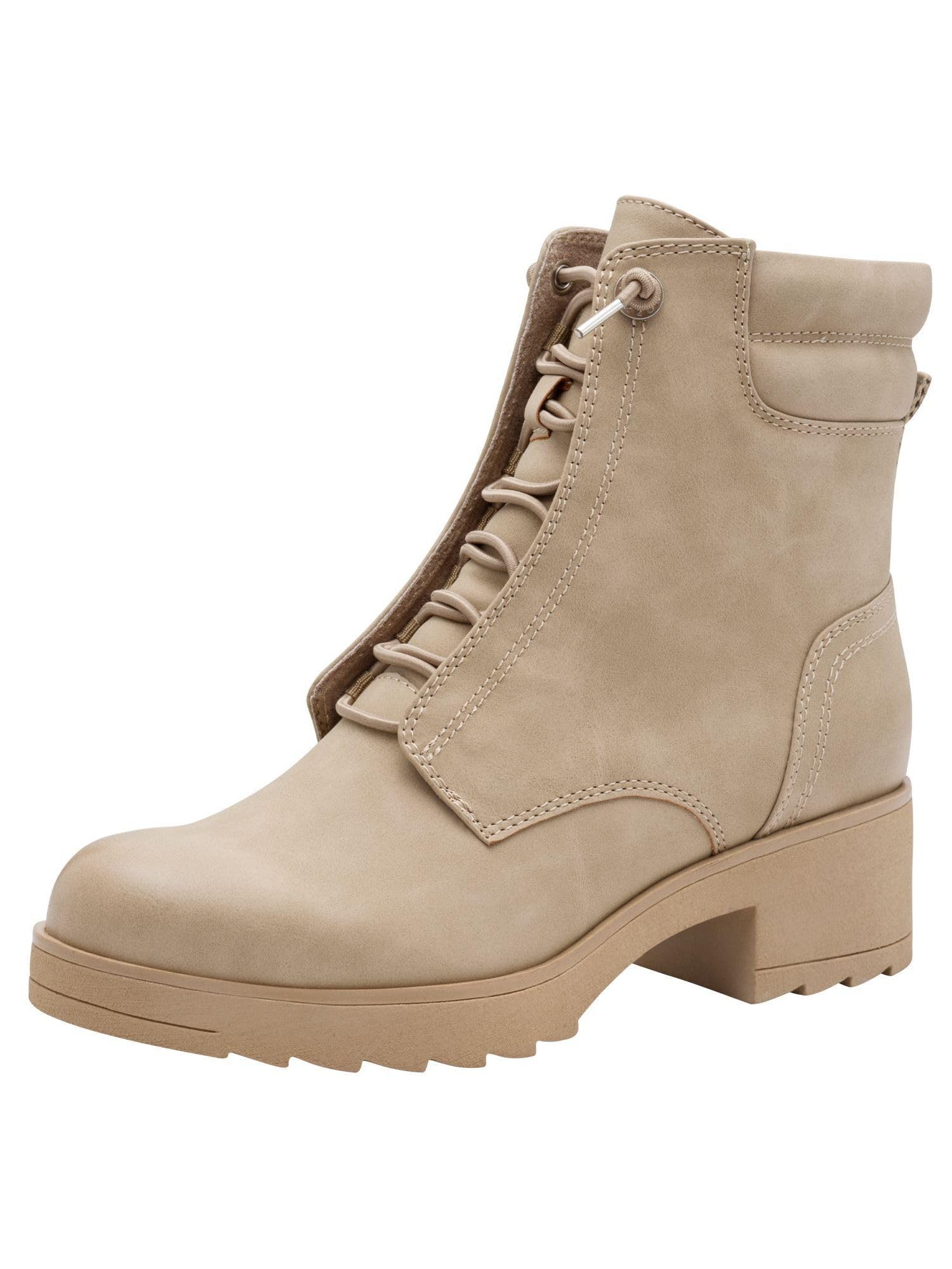 MARCO TOZZI Women's 2-25243-45 Ankle Boots, Taupe nubuck, 6 UK