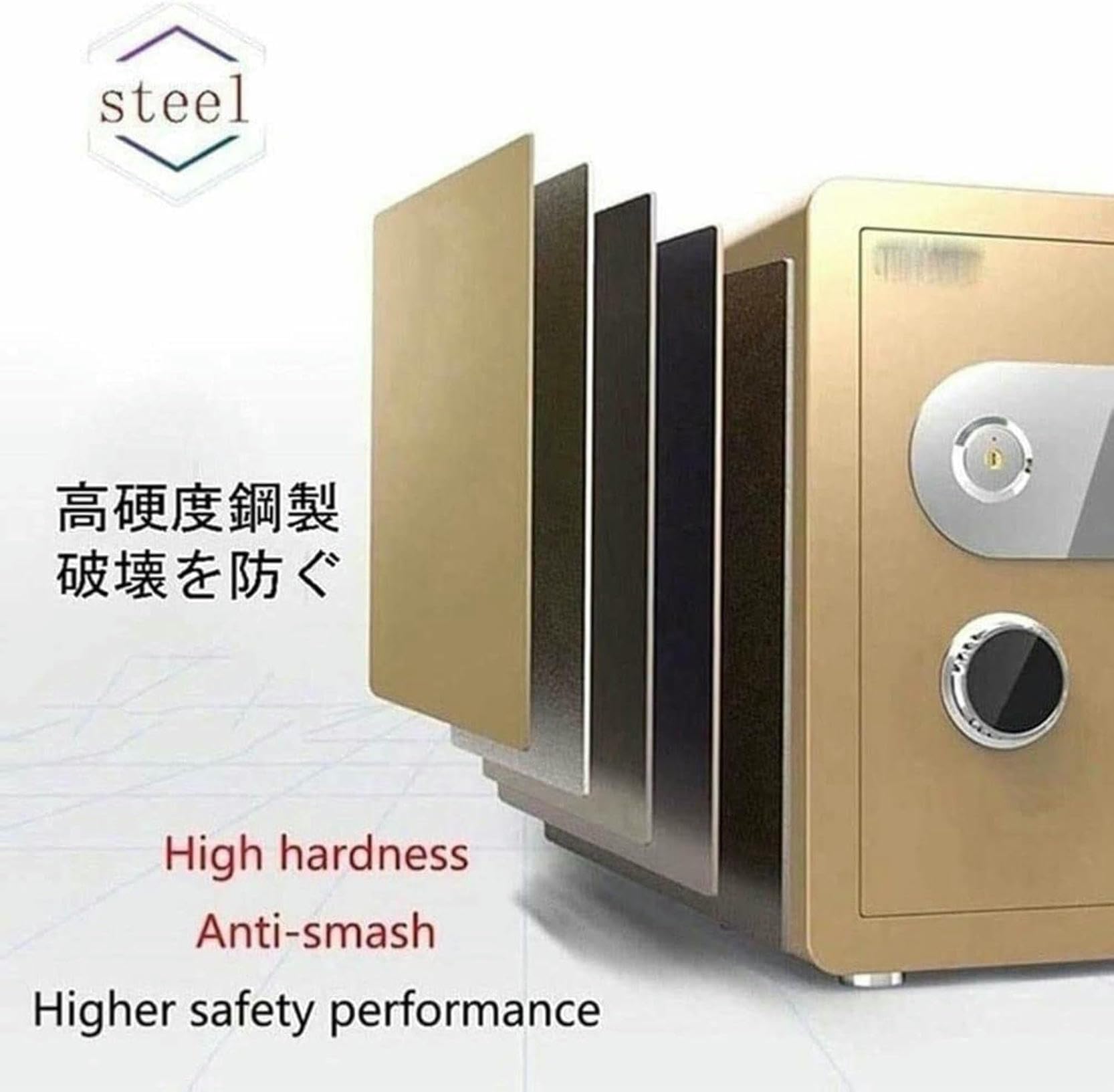 Cajas fuertes ignífugas impermeables para la seguridad del hogar, cajas de seguridad duraderas, almacenamiento seguro para objetos de valor, cajas de seguridad resistentes al fuego, soluciones