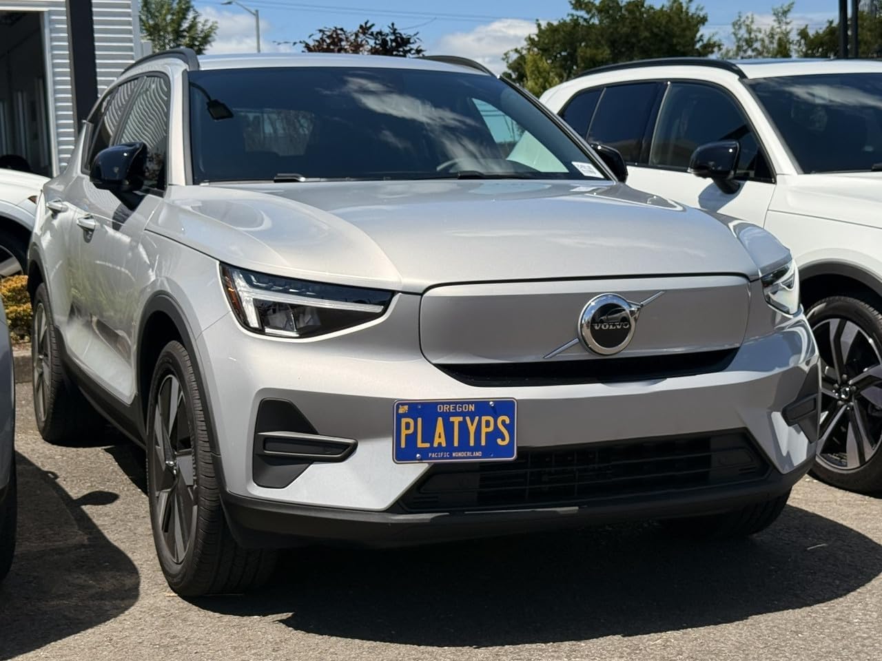 CravenSpeed Platypus License Plate Mount Compatible with Volvo XC40, EX40 and C40 | 2019-2025 | No Drilling | Installs in Seconds | Made of Stainless Steel & Aluminum | Made in USA
