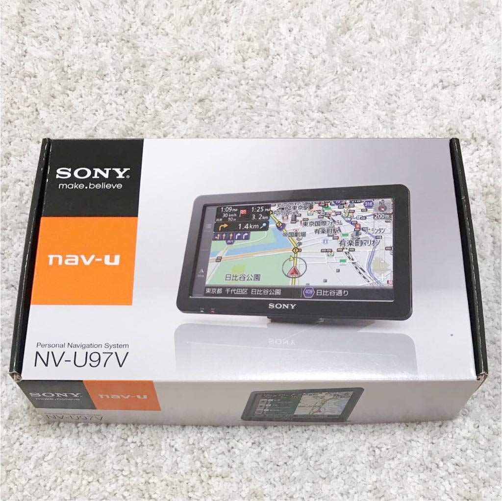 7インチ SONY nav-u パーソナルナビ 追っ NV-U97VT