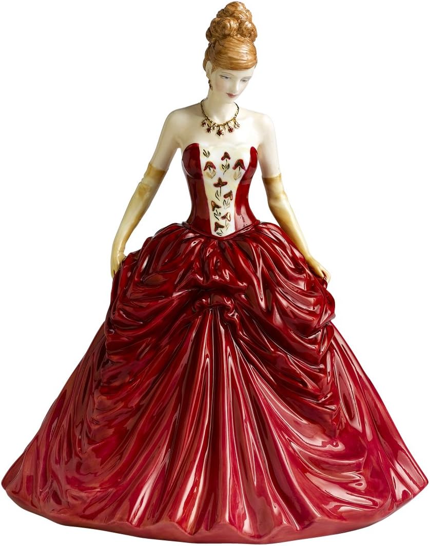 Royal Doulton Pretty Ladies Elizabeth Red Figurine Amazon.ca