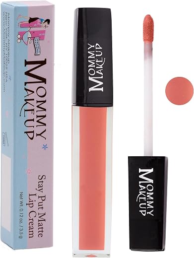 Stay Put Matte Lip Cream | Kiss-Proof/Mask-Proof Matte Lipstick - A pinky peach [Mary Ann]