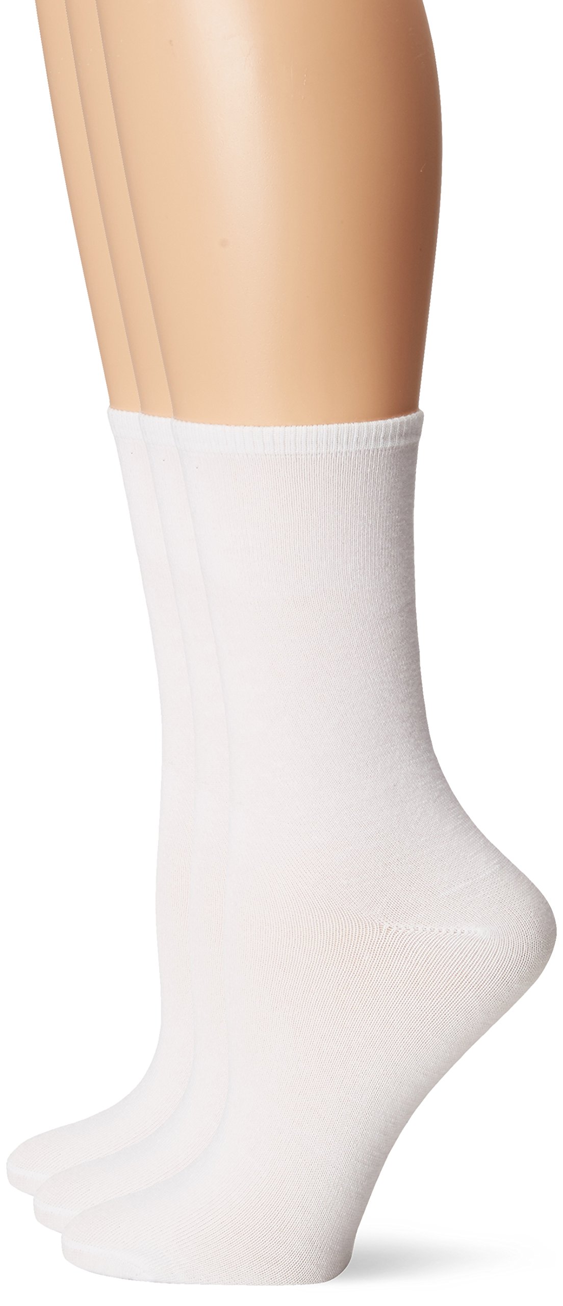 Women's Flat Knit Crew Socks