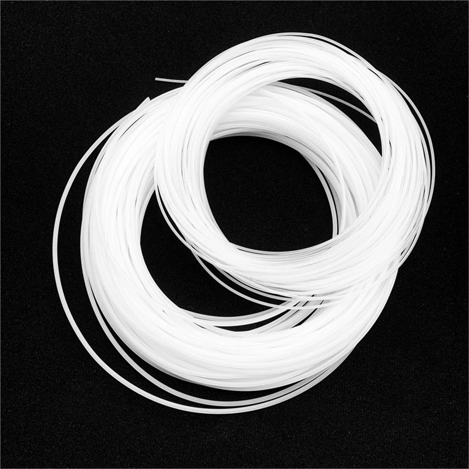 Lfang-Mangueras PTFE Tube ID 0.6 0.8 1 1.2 1.5 1.6 1.8mm Capillary Insulated Hose Rigid Pipe Temperature Corrosion Resistance, A prueba de presión y explosión(10M,ID 0.5mm x 0.9mm)