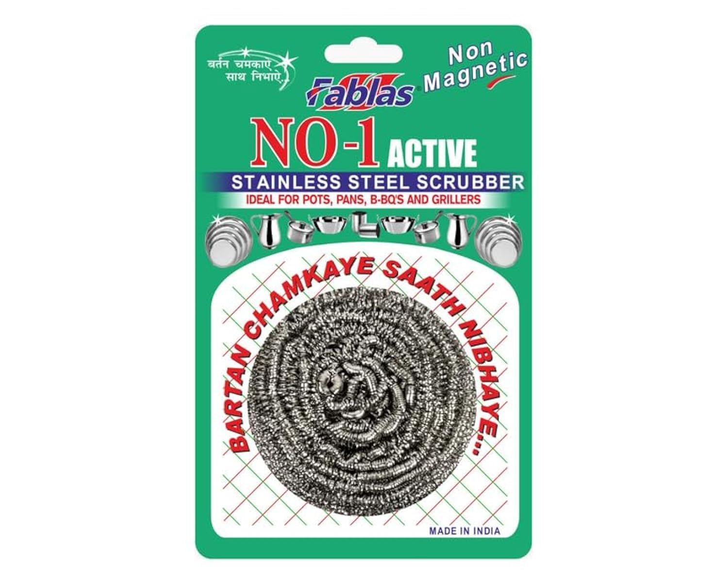 See full amazon price history chart for FABLAS NO-1 ACTIVE STAINLESS STEEL MULTIPURPOSE SCRUBBER (PACK OF 10) FABLAS NO-1 ACTIVE STAINLESS STEEL MULTIPURPOSE SCRUBBER (PACK OF 10) (B0CSN4MTQM) Amazon Price History, Amazon Price Tracker