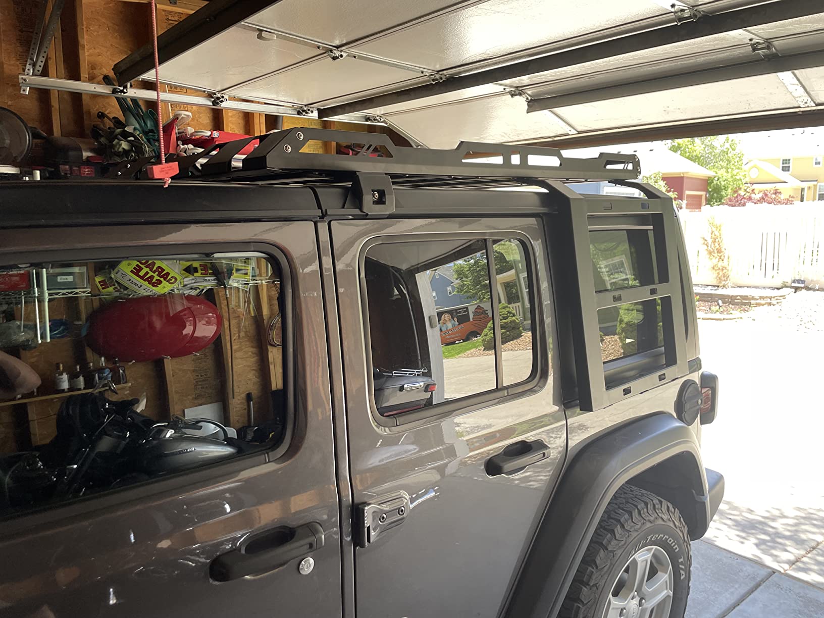 45/mo Finance BoardRoad Roof Rack Cargo Basket with Double Ladders