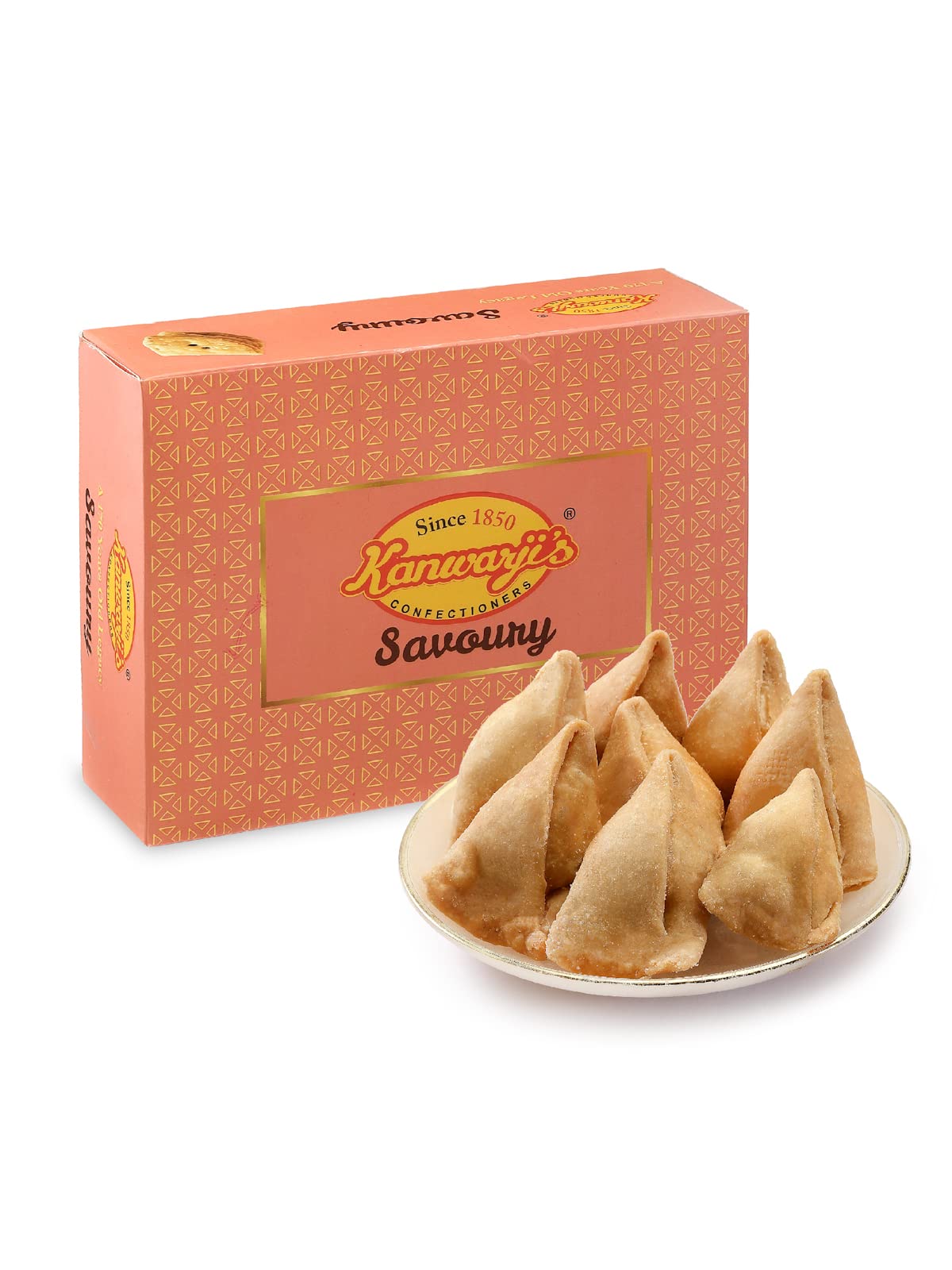 Kanwarjis Confectioners|Samosas|Evening Tea Time Snacks| Crispy|Namkeen Samosa|Ready to eat|Tea Time Choti Masala Samosa (400gm) (B09J41N5ZX) Amazon Price History, Amazon Price Tracker