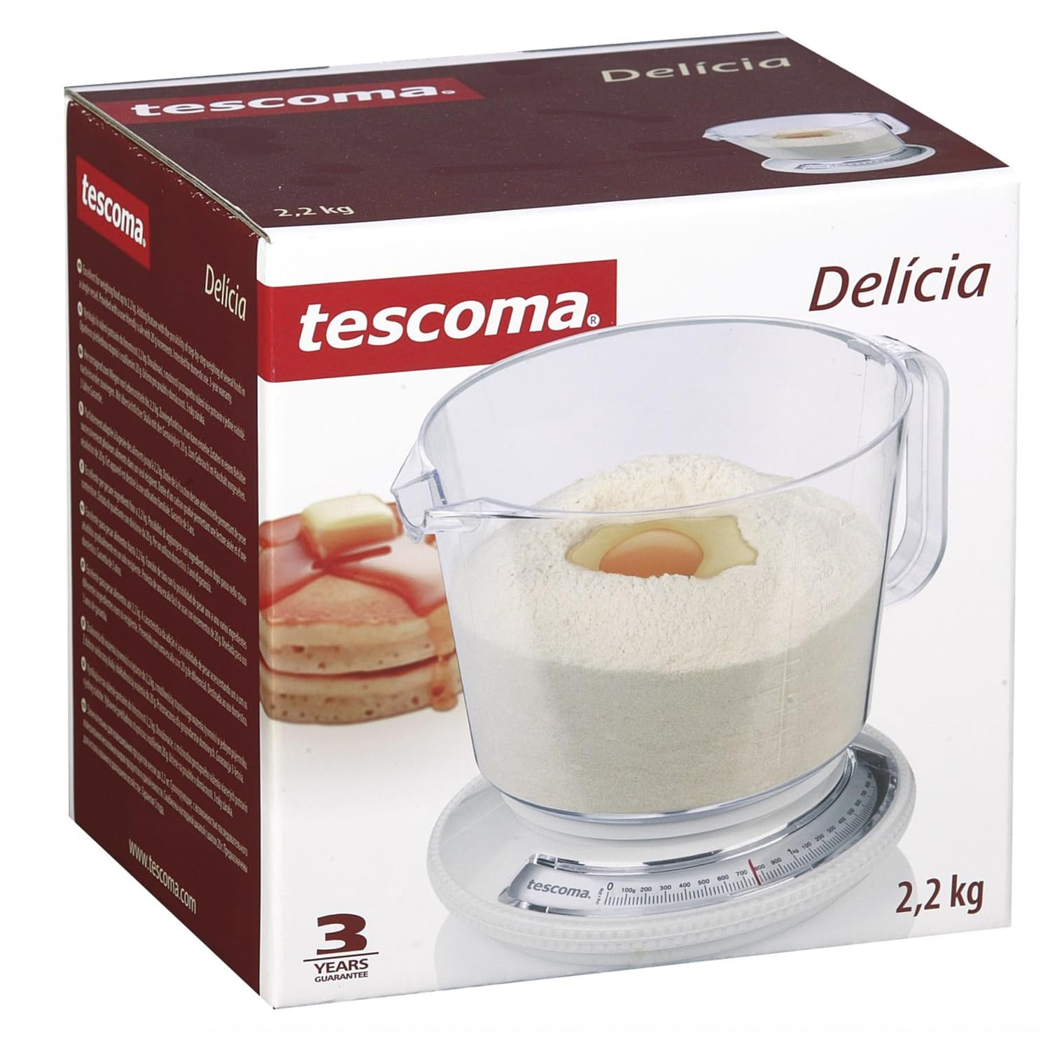 Tescoma Bilancia Da Cucina 2.2 kg linea Delicia