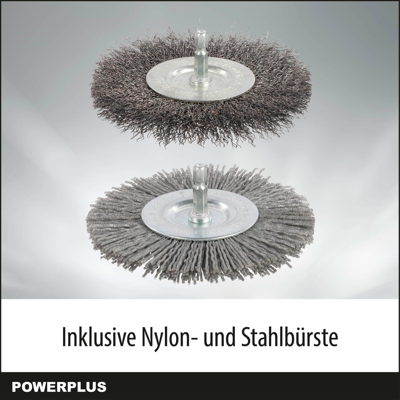 Powerplus Dual Power Akku-Teleskop-Unkrautstecher POWDPG8060-20 V Unkrautstecher, ohne Batterie und Ladegerät, mit Nylon- und Stahlbürste, Gartengeräte zur Unkrautvernichtung