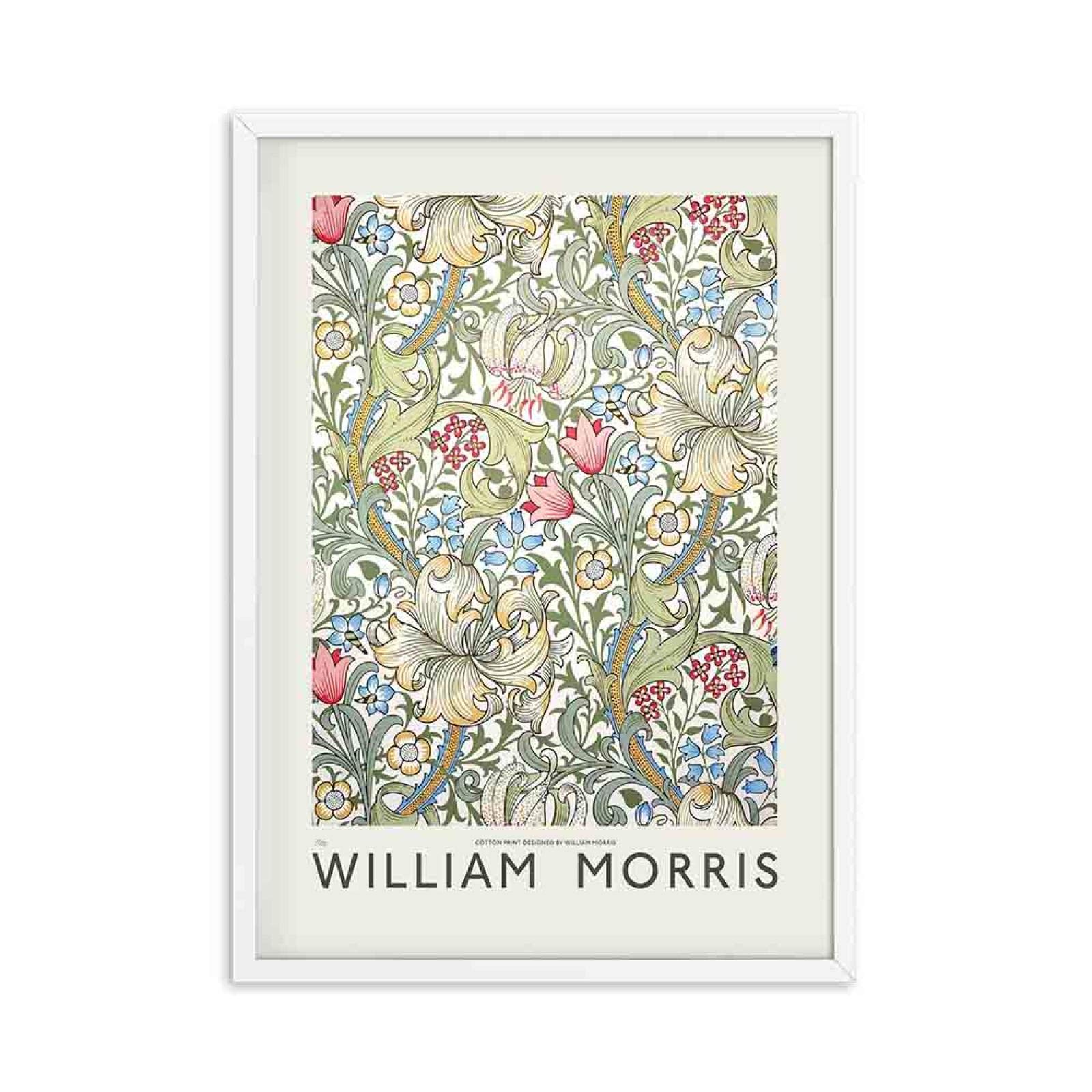 Stampa su tela - William Morris - Maria Rita Minelli cm. 80x120