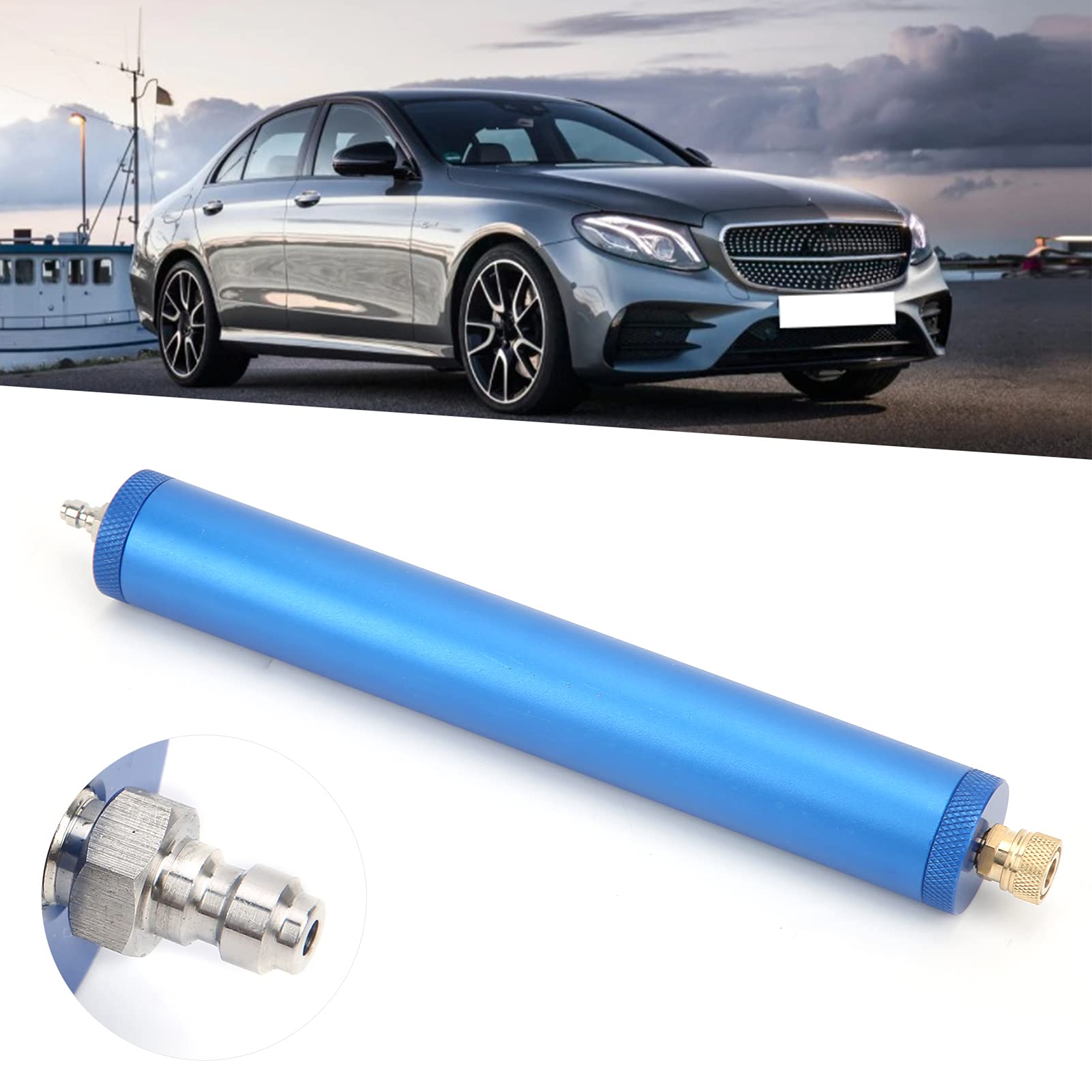 Akozon 30mpa Wysokociśnieniowy Filtr Powietrza i Separator Wody Pompa Sprężarki Powietrza PCP Z 20 Elementami Filtracyjnymi Złącze Węża do Inflatora
