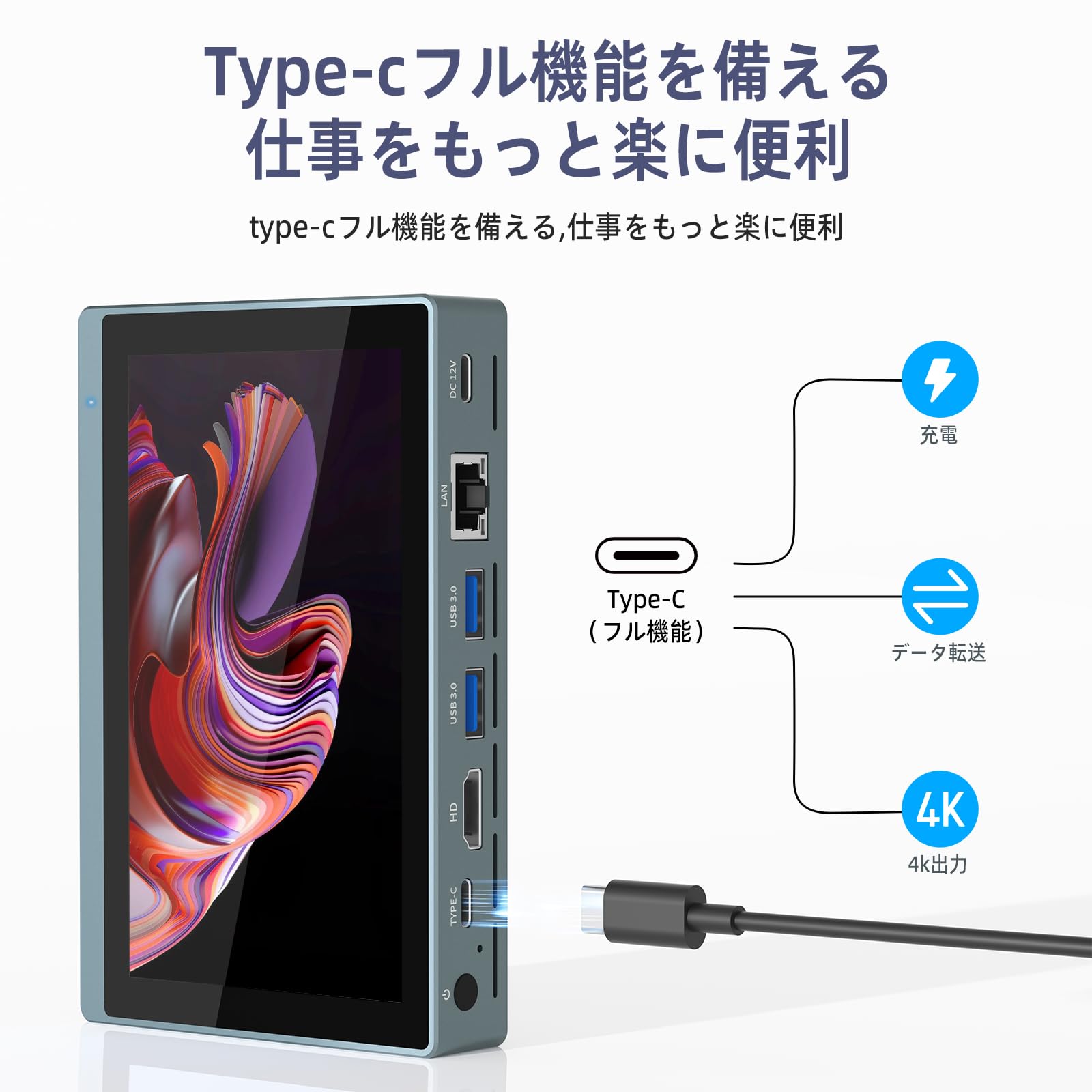 Amazon.co.jp: ミニpc Intel N5095 タッチパネル付きmini pc ミニ 