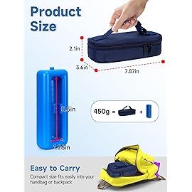 YOUSHARES Insulin Vials Cooler Travel Case - TSA Approved Diabetic Medication Vial Cooling Bag with Protective Ice Brick, Refrigerated Diabetes Supplies Organizer, Small Bottle Carrying Storage