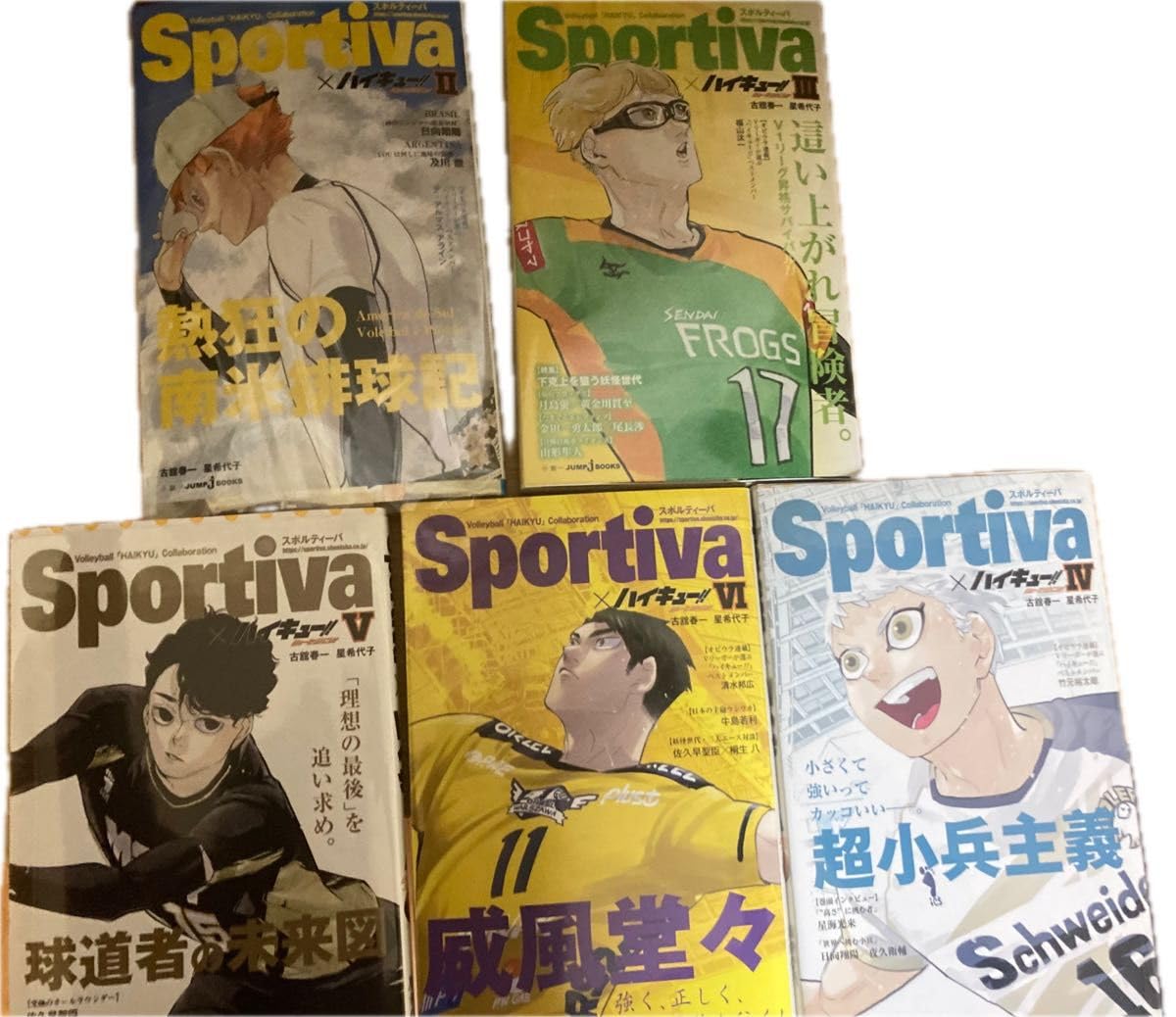 Amazon.co.jp: ハイキュー ショーセツバン 小説版 Sportivaコラボ全面 