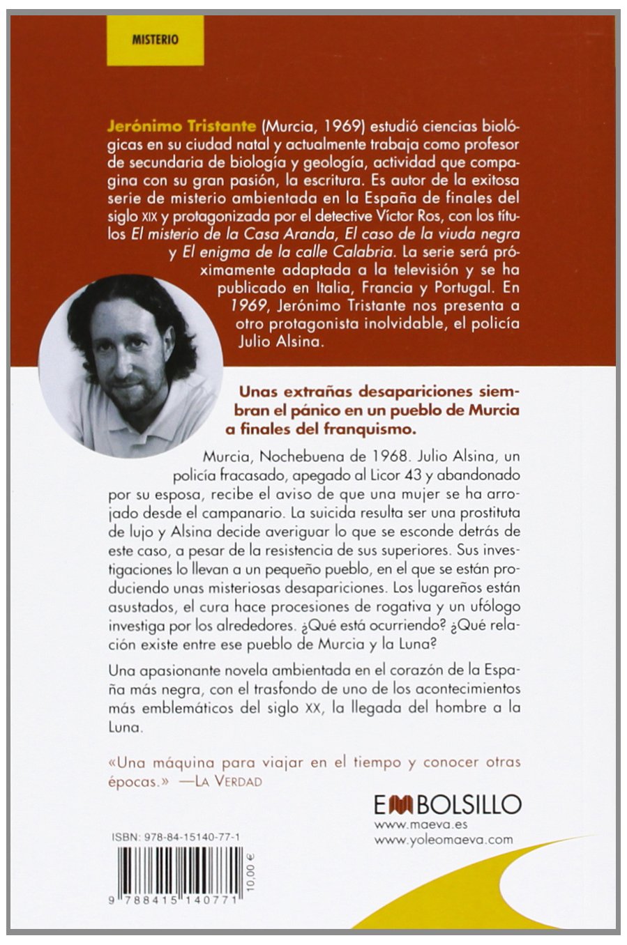 1969: Un extraño caso de asesinato y corrupción en el año en que el hombre llegó a la Luna. (EMBOLSILLO)