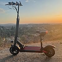 Vista 8 de Patinete eléctrico X48, velocidad máxima de 30 mph, motor trasero de 1000 W, rango de 25 millas, neumáticos de 10 pulgadas, suspensiones dobles