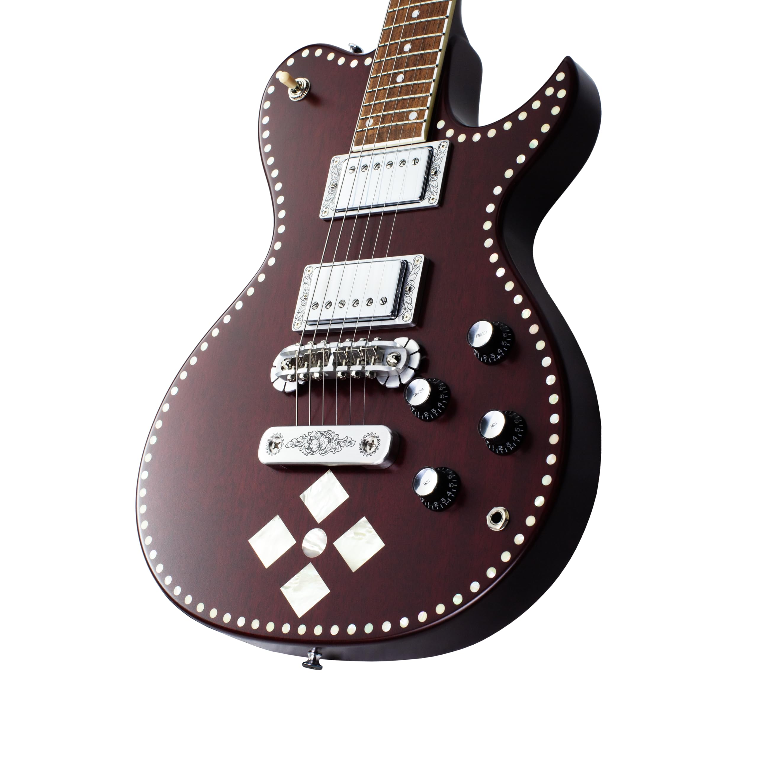 Amazon | ZEMAITIS A24SU DC DOT DIAMOND Cherry Red エレキギター  