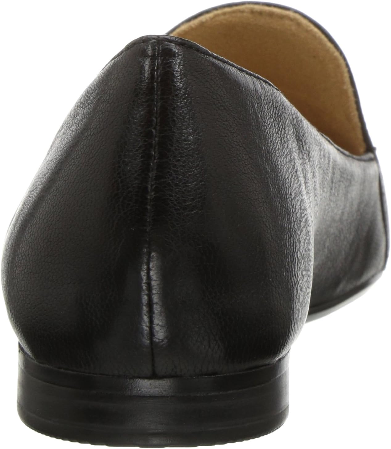 Naturalizer Women's Emiline Slip-on Loafer 5 Tumble Leather Black