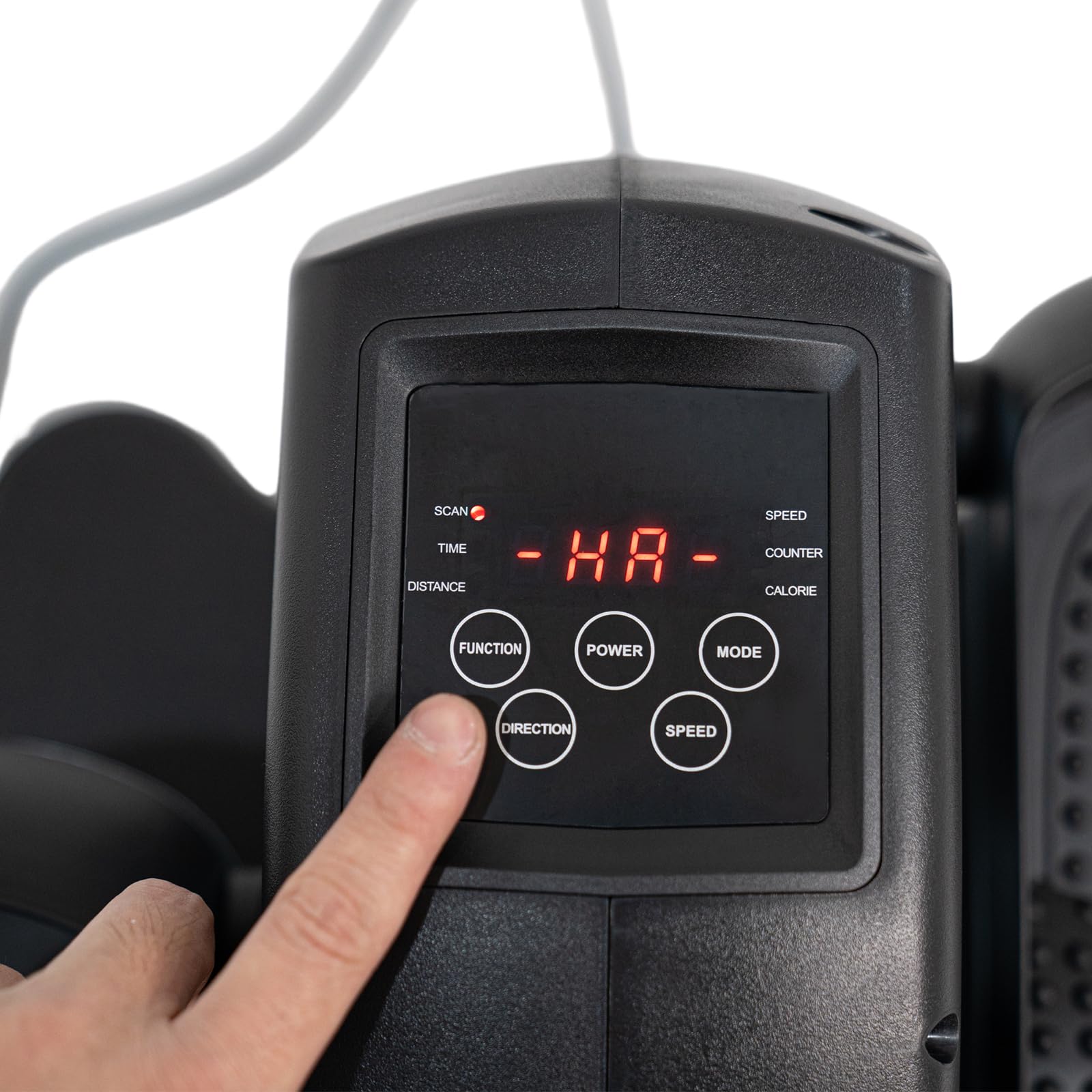 Pédalier Trainer 5 vitesses avec écran LCD, pédalier pour personnes âgées, équipement d'entraînement pour l'endurance, les jambes, les personnes âgées, mini vélo d'appartement