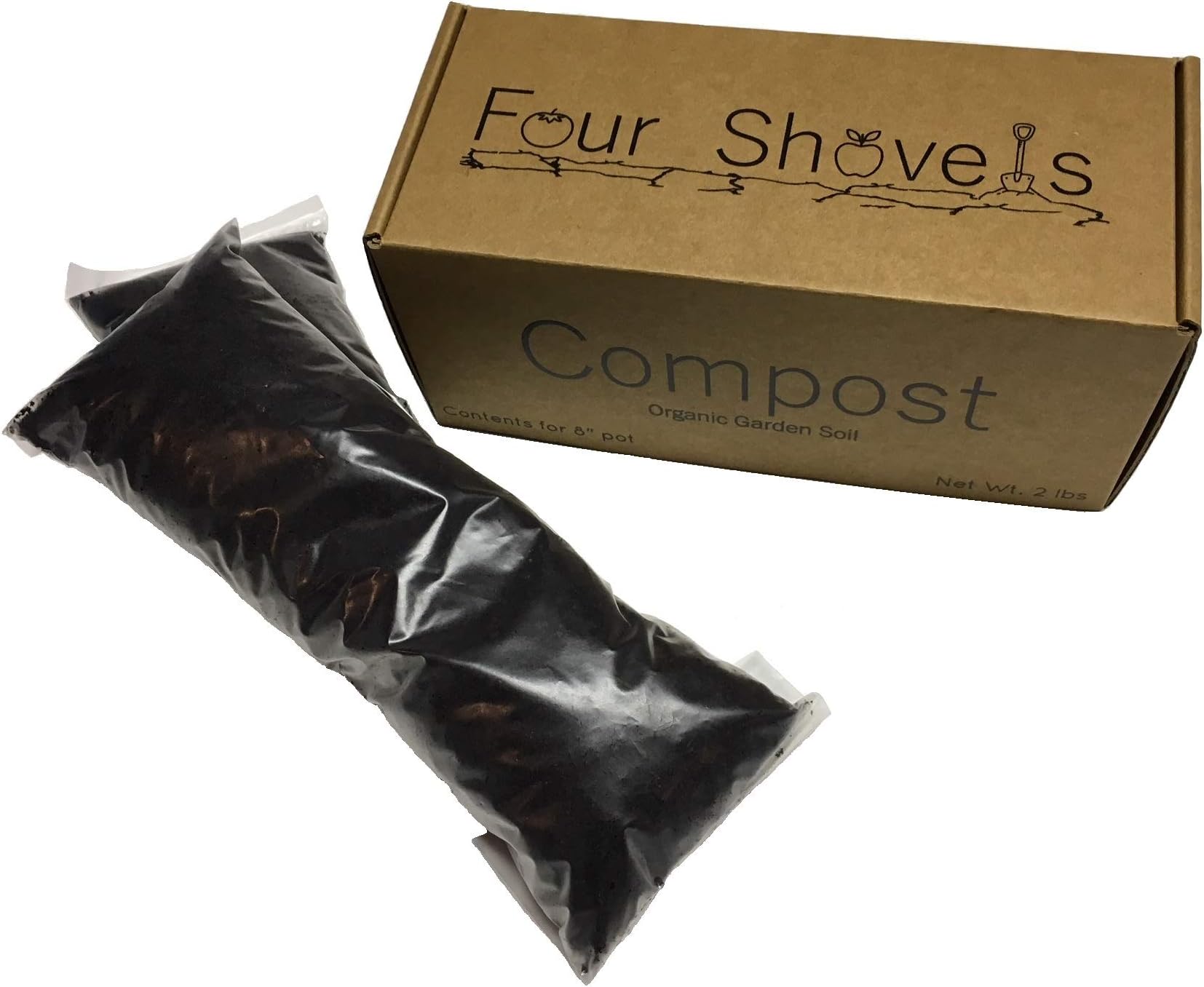 Pure Organic Compost, Ready to use All Purpose Natural Garden Soil