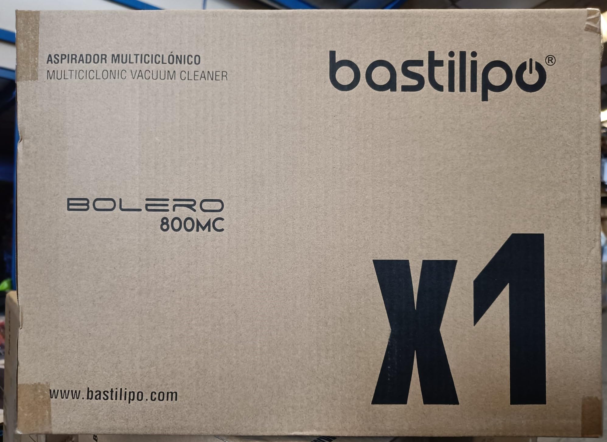 Bastilipo - Bolero 800MC - Apirador multiciclónico