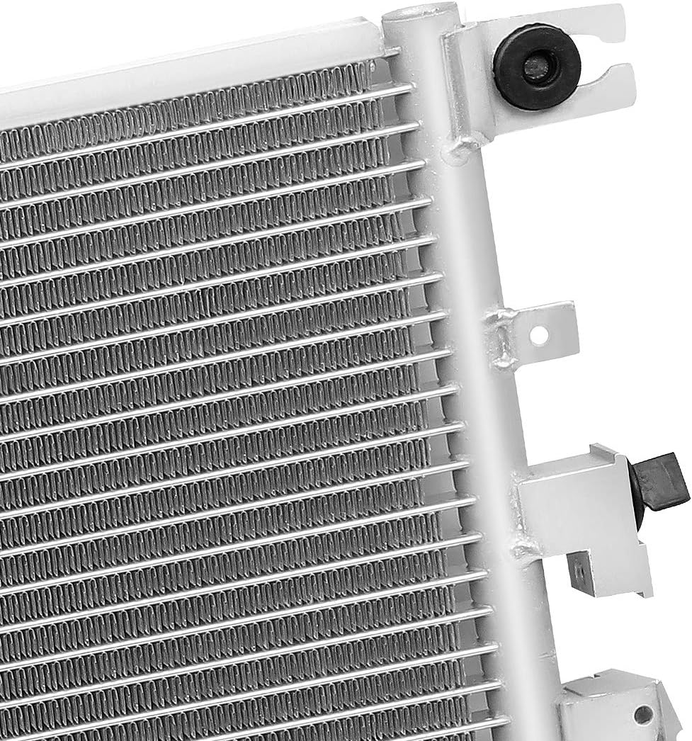 DNA Motoring OEM-CDS-3789 3789 Aluminum Air Conditioning A/C Condenser for CHEVROLET EQUINOX 2010-2015 GMC TERRAIN 2010-2015