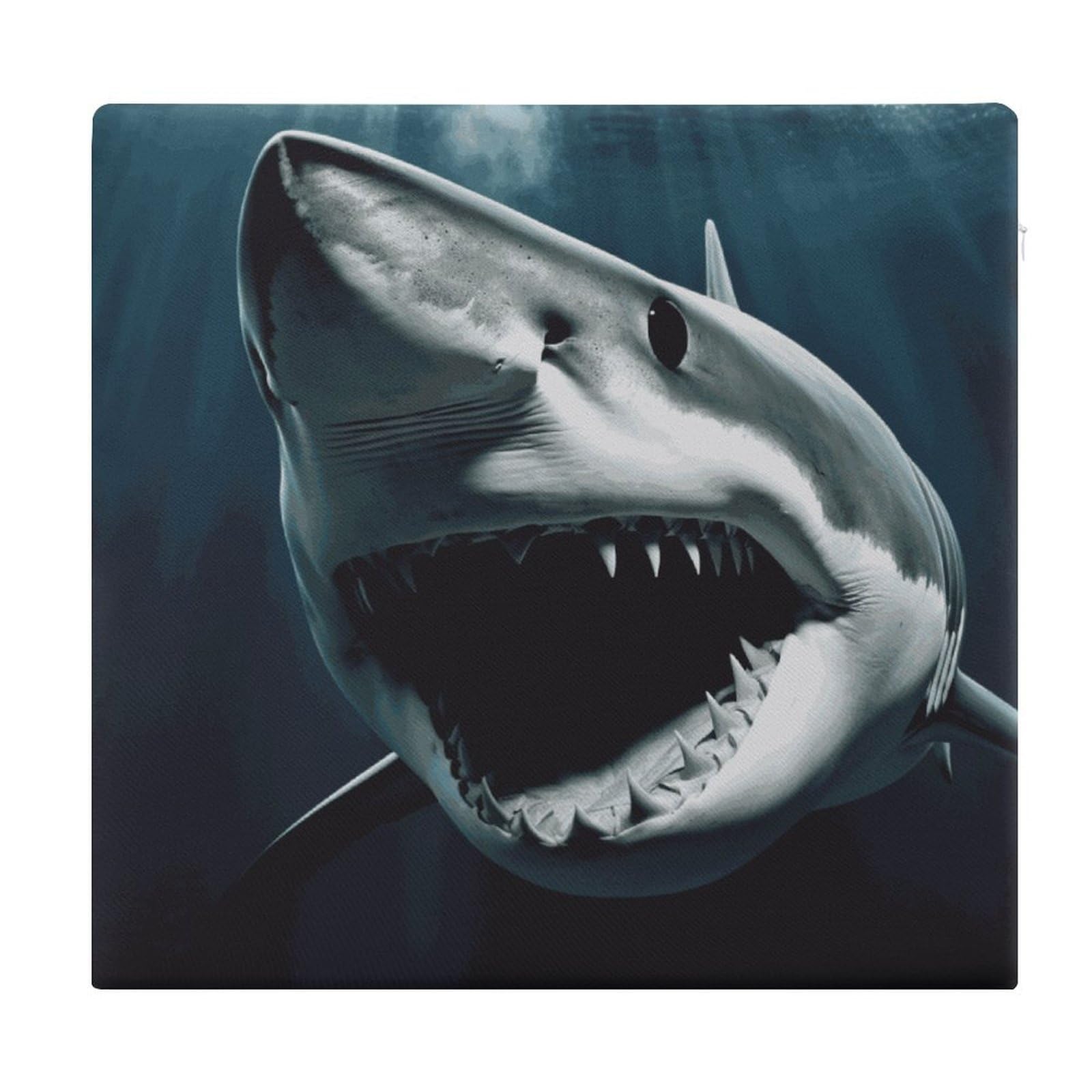 Adfgyerh Style Shark Cushions Memory Foam For Adults, Seat Cushion Chair Pads Soft, Square Pillows For Dining, Kitchen, Office, Patio Chairs