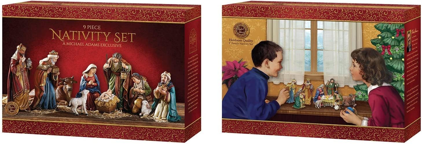 Nativity Set, 3-Piece, Holy Family