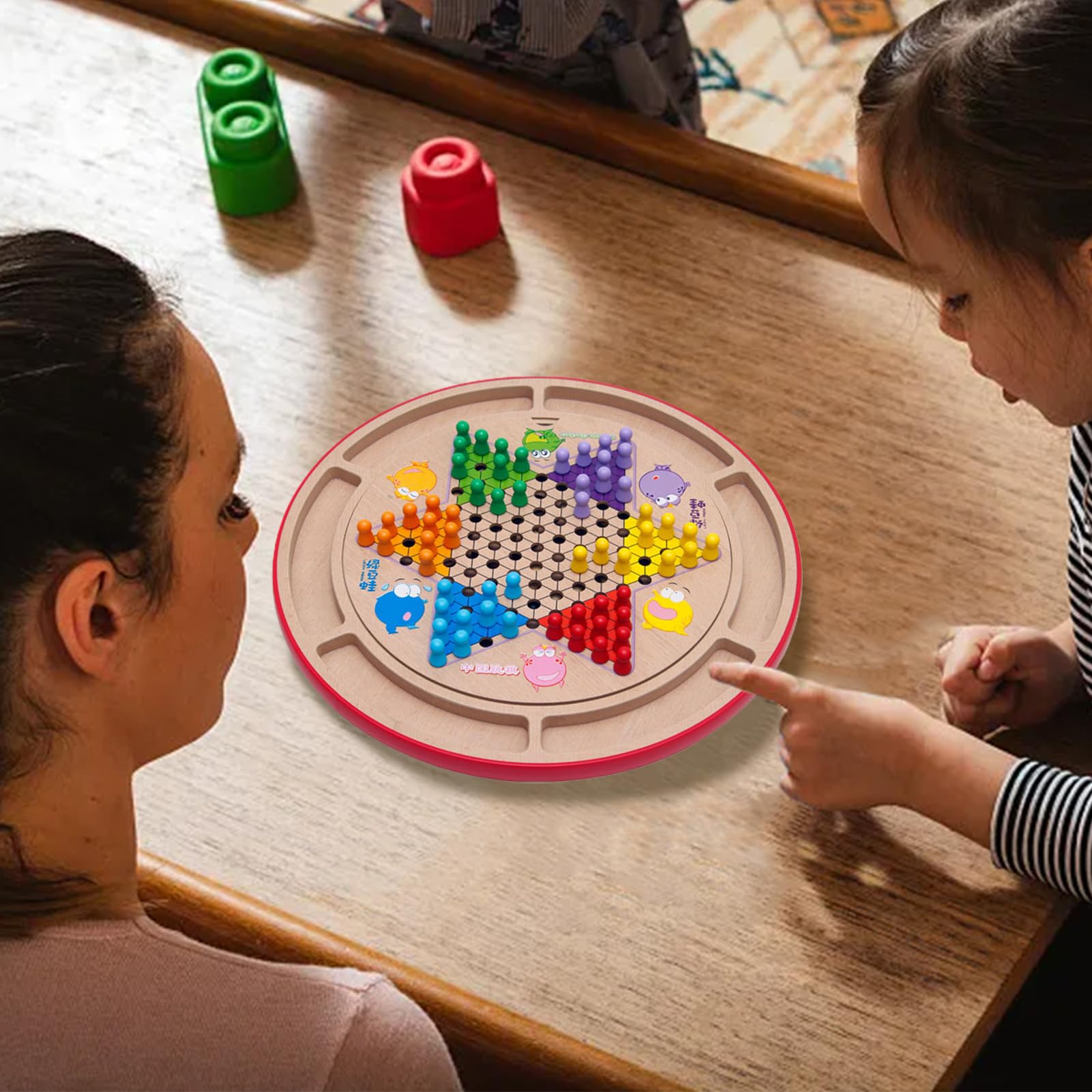Juegos de Aprendizaje para niños, Juego de ajedrez y Damas | Juego de ajedrez y Juego de Mesa de Viaje,Juego de Serpientes y escaleras para la Noche Familiar, el Día de Acción de Gracias y Las