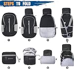 ZOMAKE 25L Sac à dos ultra léger, petit sac à dos pliable pour randonnée en plein air
