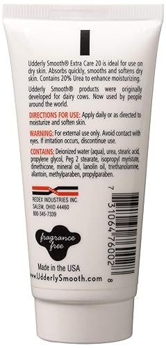 Miniatura 7 de Udderly Smooth Crema de manos y cuerpo con 20% de urea, reabastecedora - 2 onzas - Paquete de 3