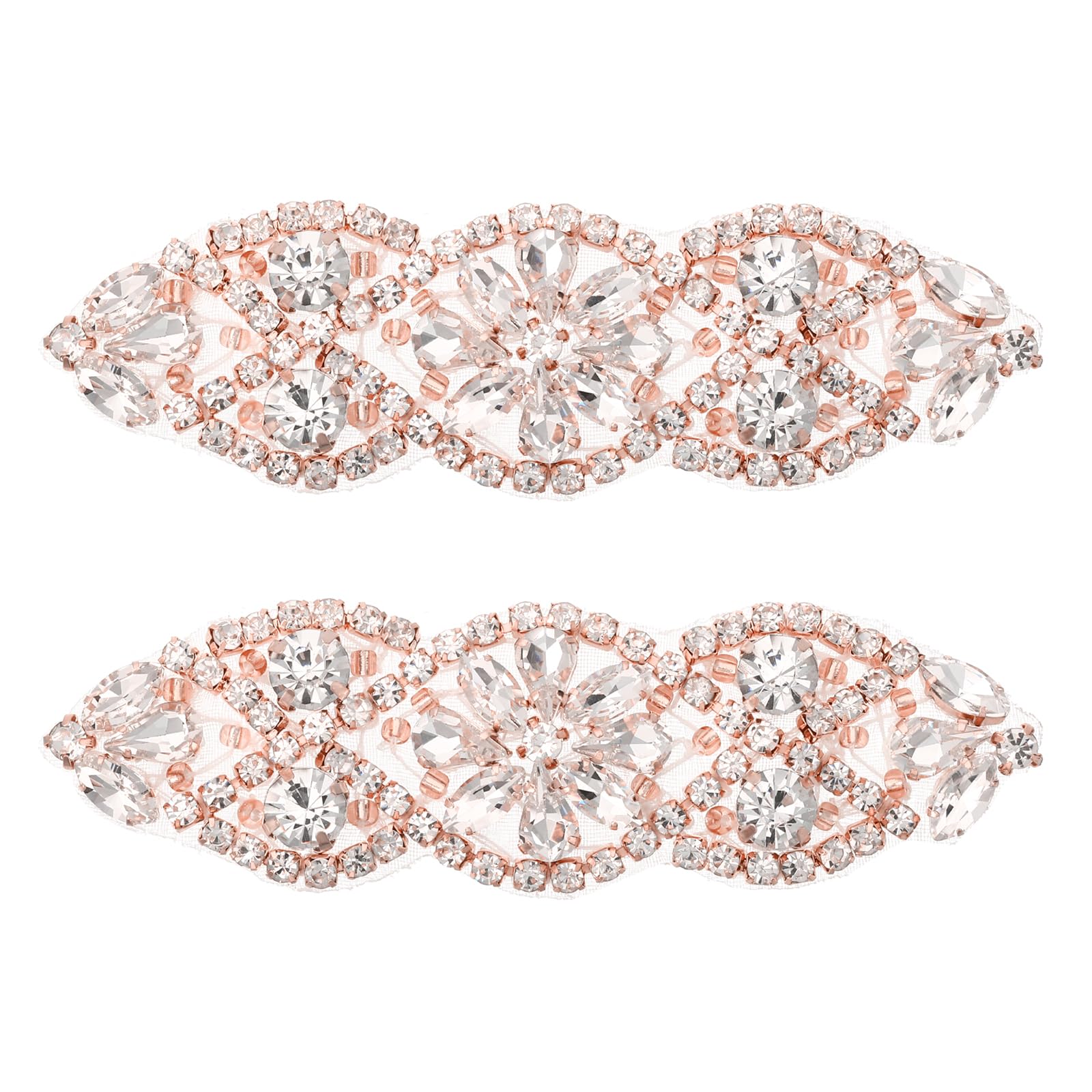 Applique en strass pour réparer et illuminer une robe de mariée terne ou un vêtement