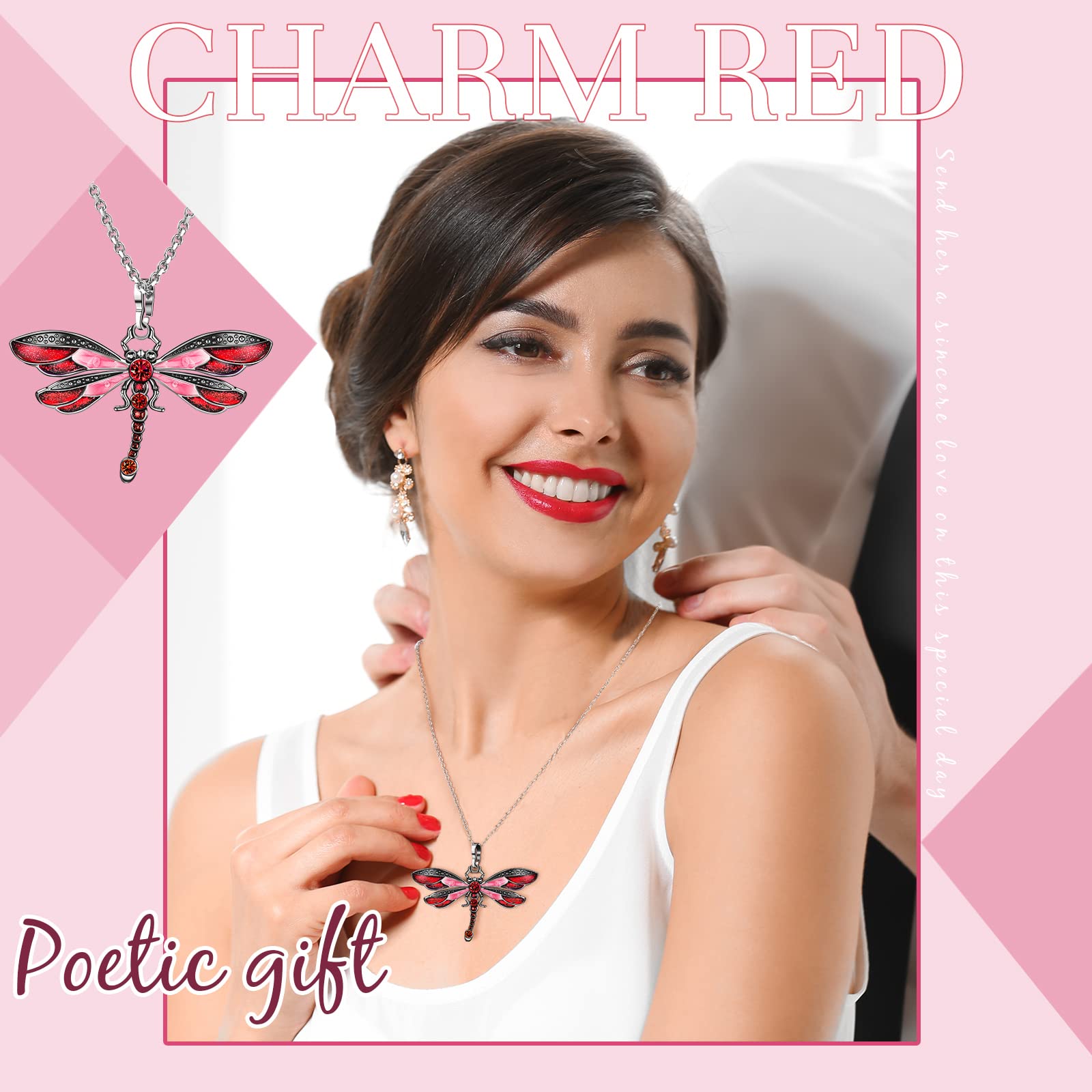 6 piezas de joyería bohemia collar bohemio para mujer colgante colorido esmalte collar vintage multicapa esmalte esmalte étnico, Aleación y diamantes de imitación, Aleación y diamantes de imitación 5