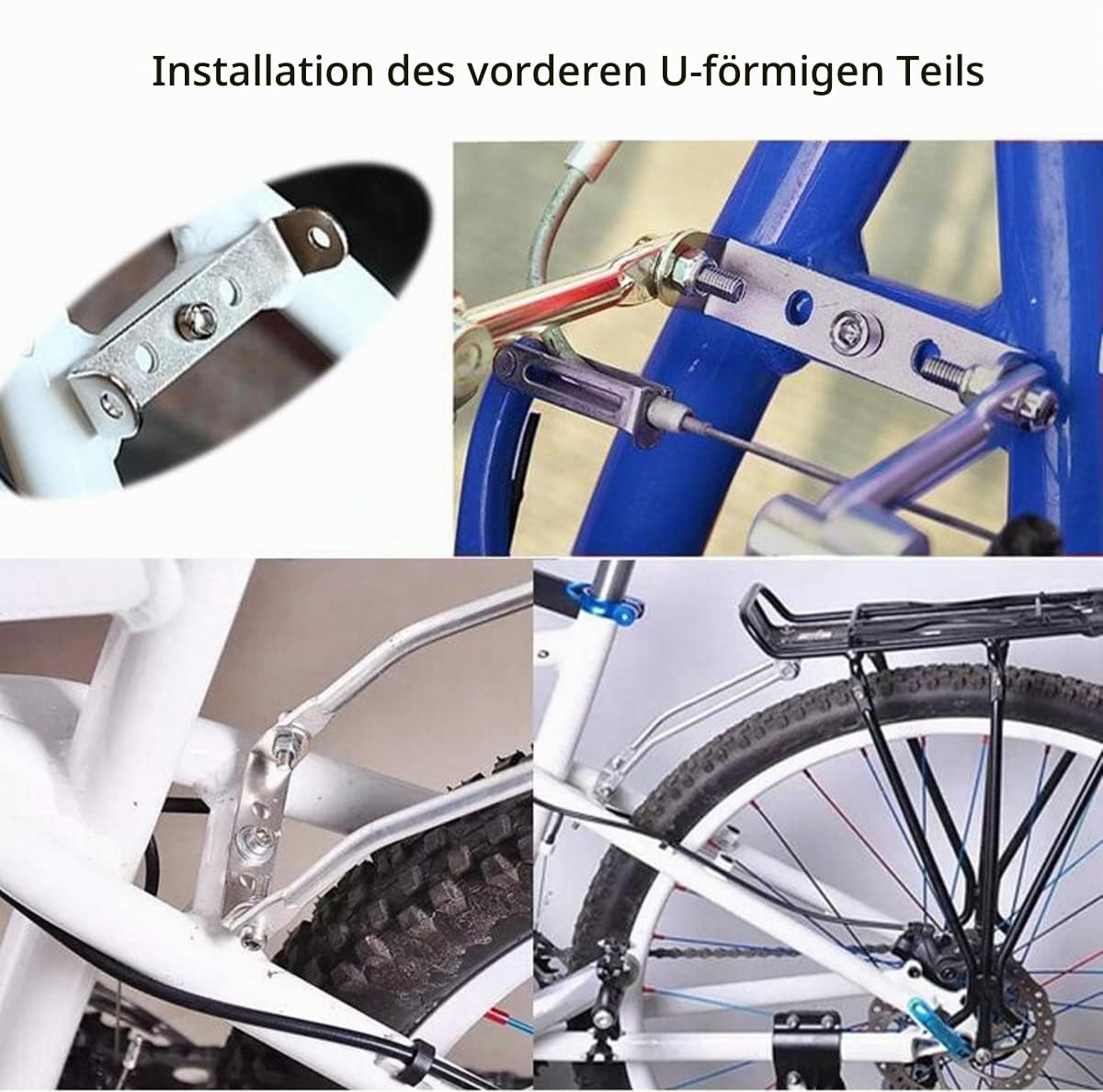 ETOPARS Fahrrad Heckträger Touring Carrier Cargo Frame-Mounted für Mountainbike Schwerere Oberseite Lasten