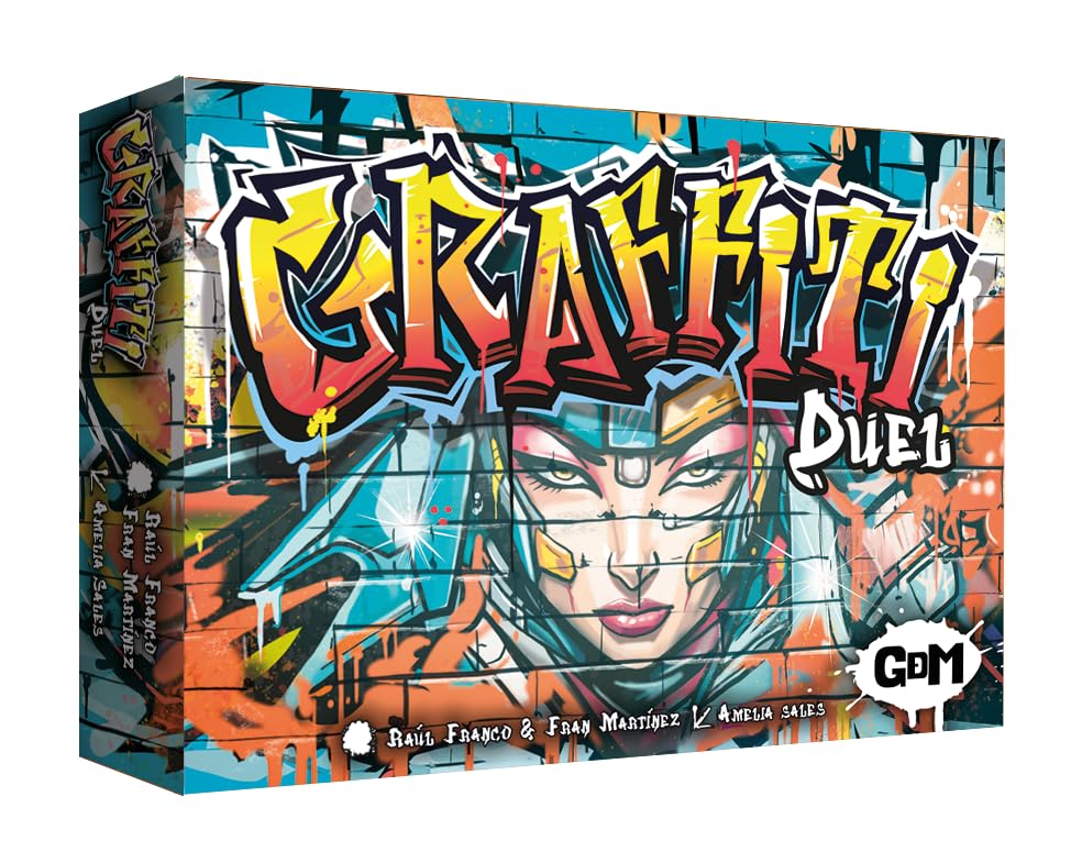 GDM - Graffiti Duel - Juego de Mesa - Medium Strategy Game...