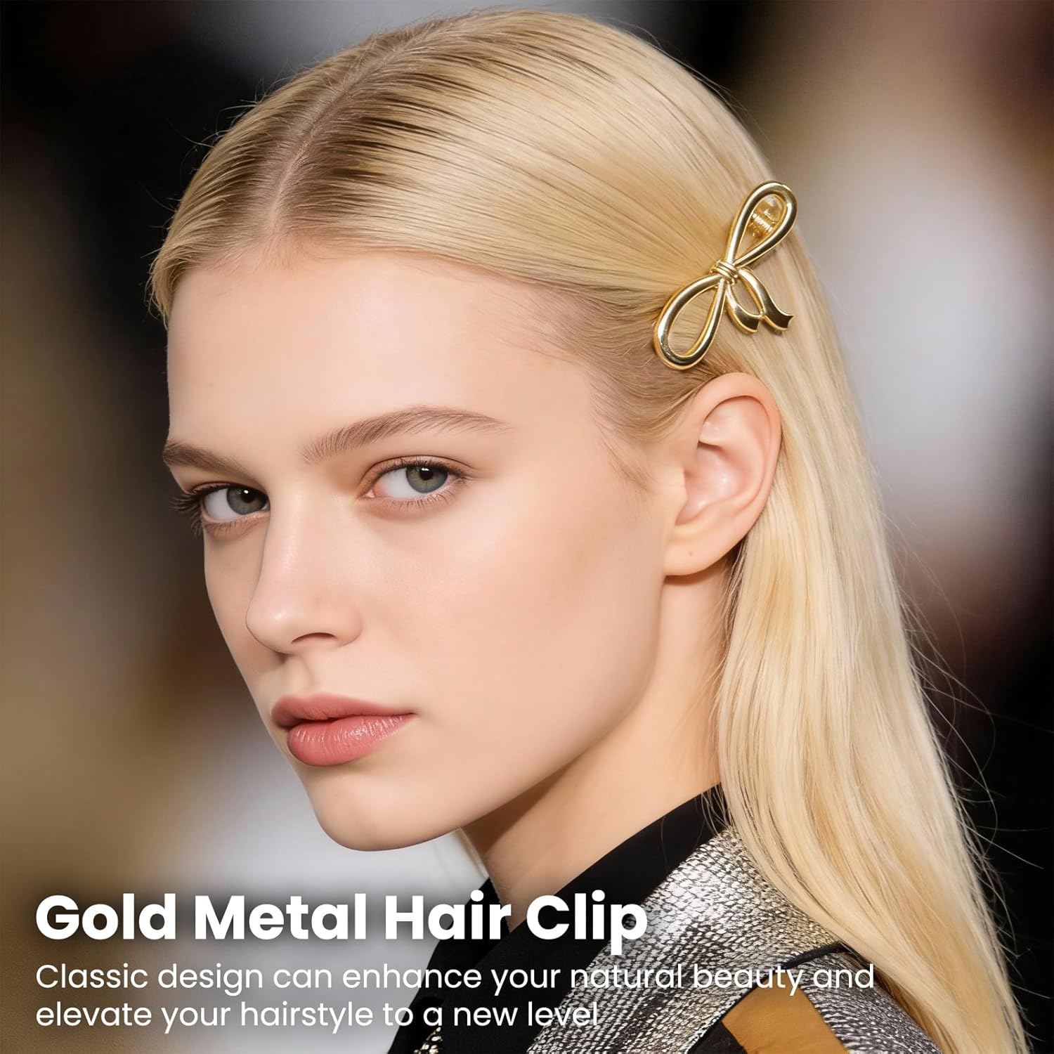 8Pcs Gold Hair Clips No Slip Metal Hair Barrettes Cute Golden Hairs Clip for Women Girls Hairs Styling - Image 4