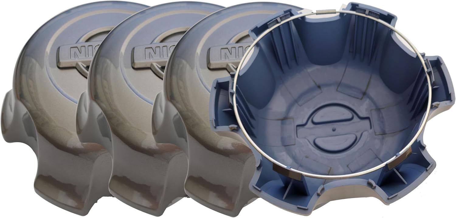 4Pcs Wheel Center Cap Hub Cover for 2001-2004 Frontier Charcoal 40315-9Z410