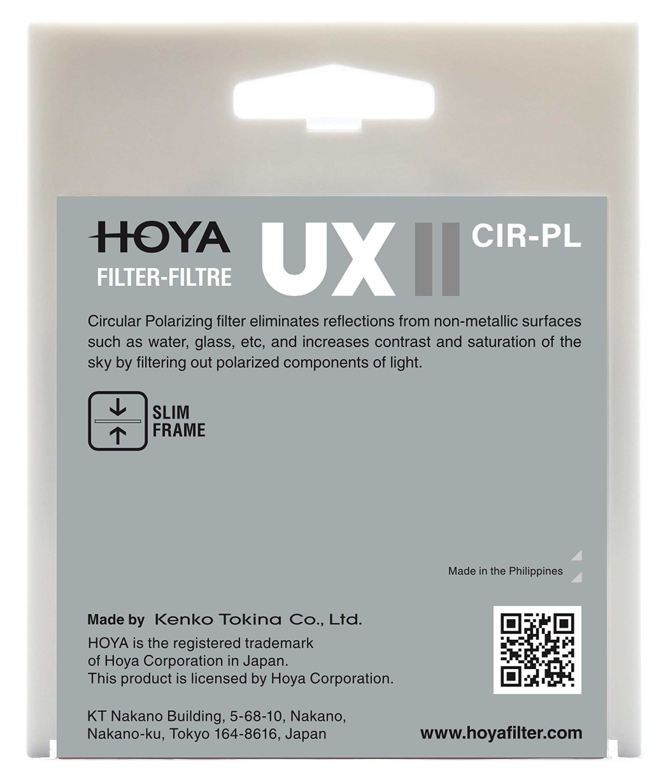 HOYA 43.0MM UX II CIR-PL, BLACK, 43mm - Image 4
