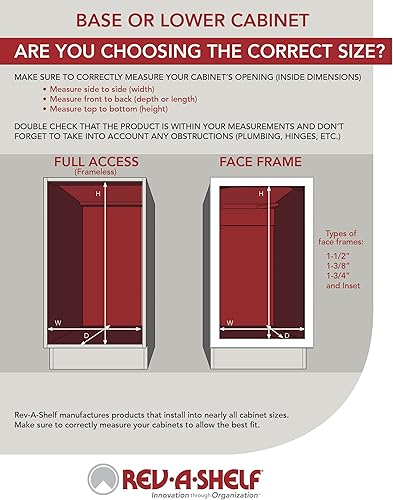 Miniatura 4 de Rev-A-Shelf Contenedor de basura extraíble de acero blanco con tapa incluida estándar