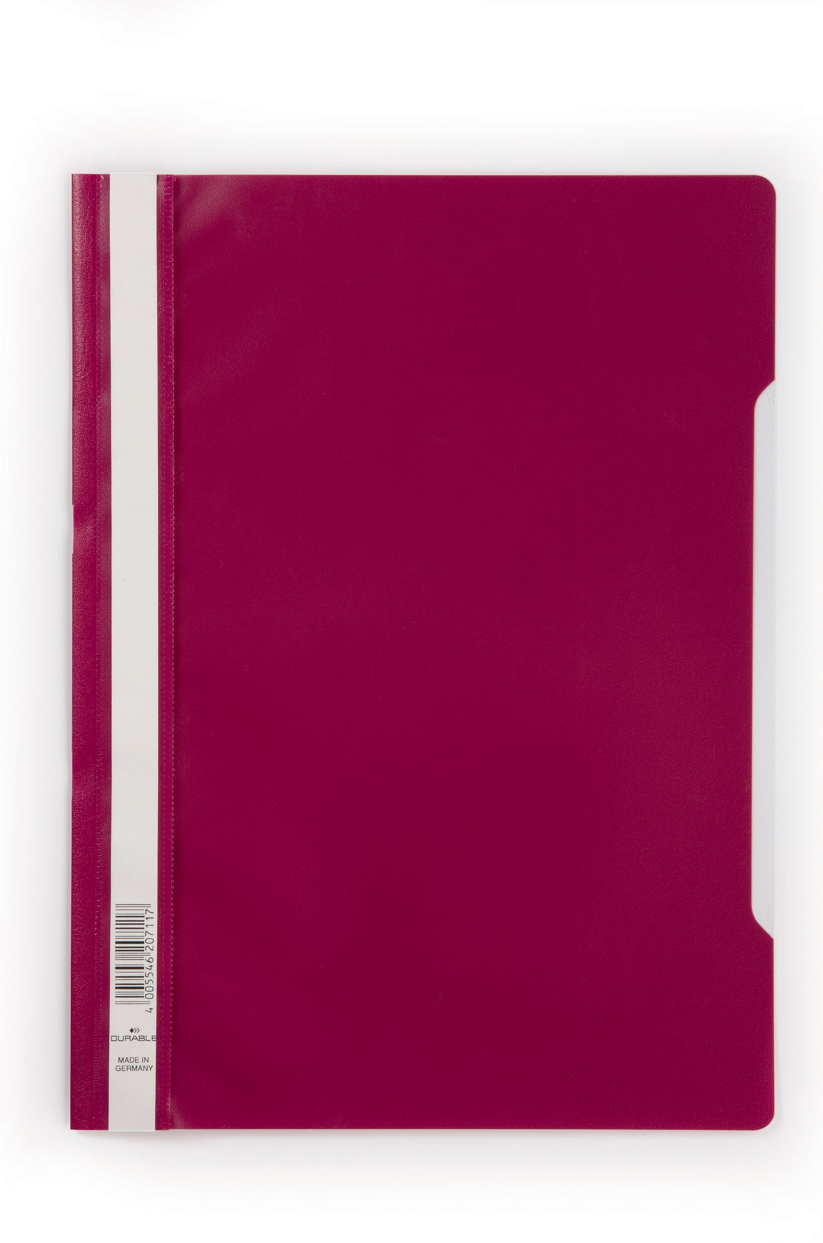 Durable Clear View A4 Folder Red 257335