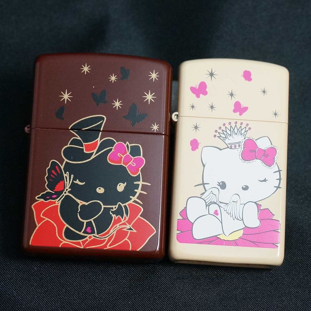 Amazon.co.jp: ZIPPO(ジッポー)HELLO KITTY ペア 「天使キティ＆悪魔 