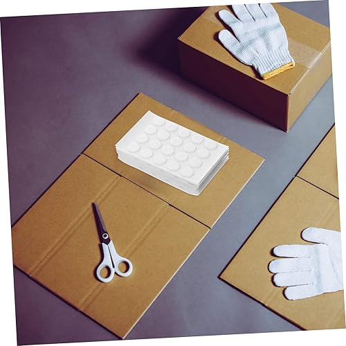 Miniatura 4 de Hemoton 300pcs Double Sided Tape Double Sided Duct Tape Sticker Paper Matte Circle Dot Stickers Clear Dot Stickers Circle Dot Labels Removable