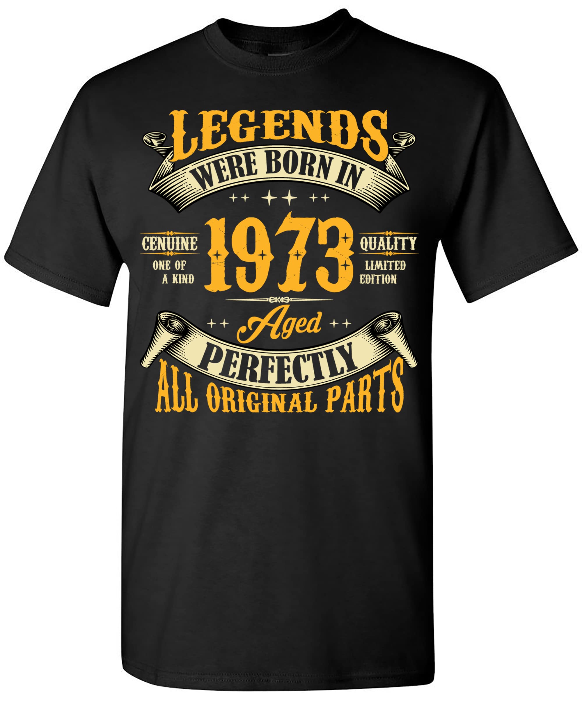 Sweet Gisele50th Birthday Shirt for Men, Legends were Born in 1973, Vintage 50 Years Old T-Shirt