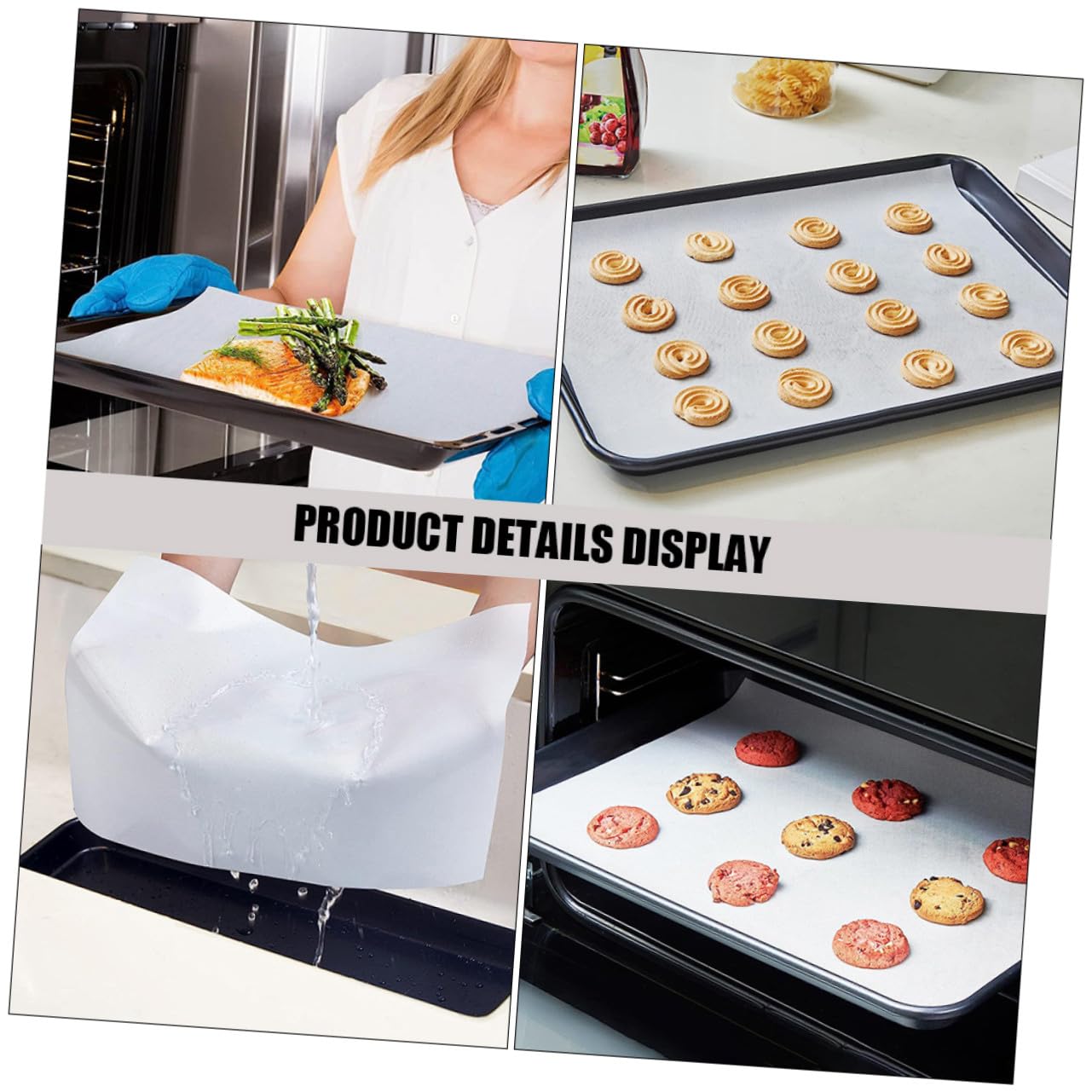 Tappetino da Forno in Silicone da Forno Tappetino da Pasticceria Versatile