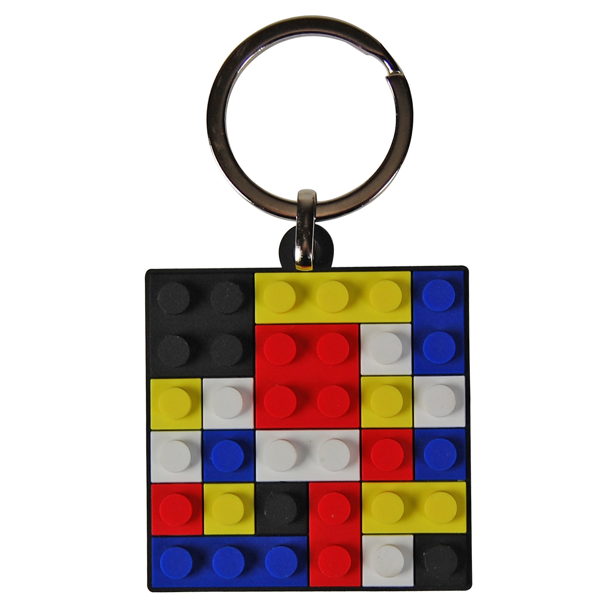 Pop Art ProductsBrick toy Keyring. Classic toy PVC Key ring
